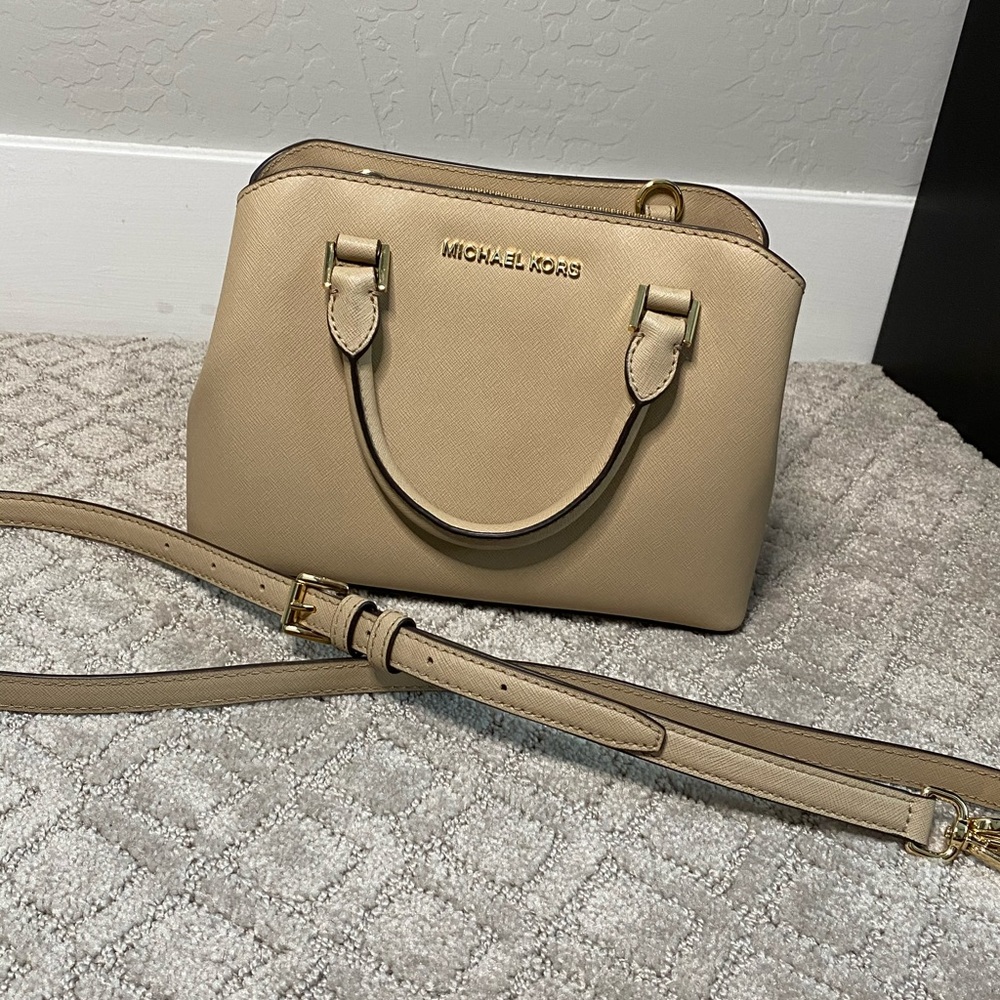 Michael Kors Nude Crossbody Purse